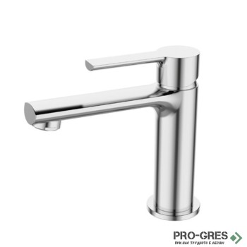 Нисък смесител за мивка, хром, Karag Tati 28801