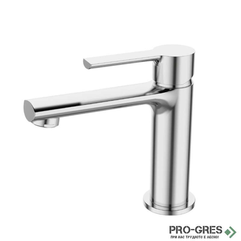 Нисък смесител за мивка, хром, Karag Tati 28801