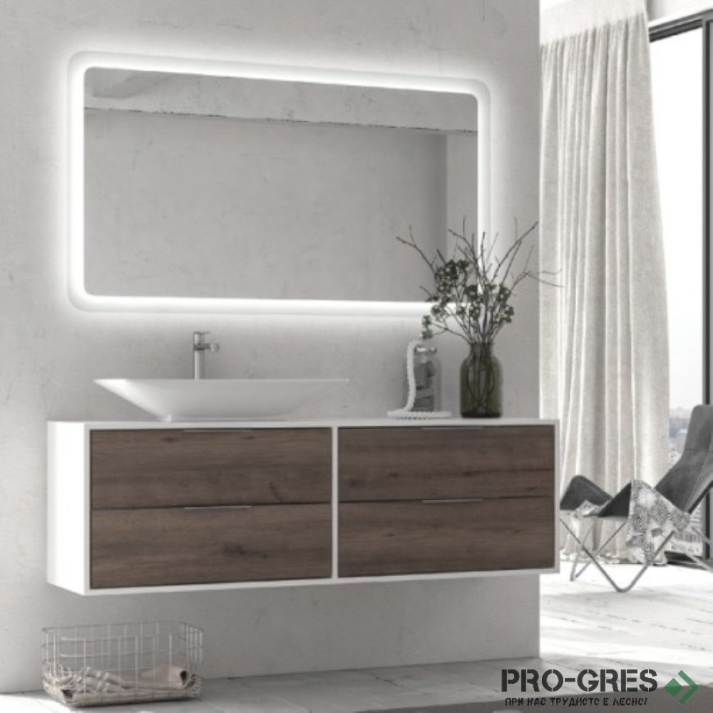 Огледало за баня, LED осветление, различни размери, Karag, Adel, 5206836049717