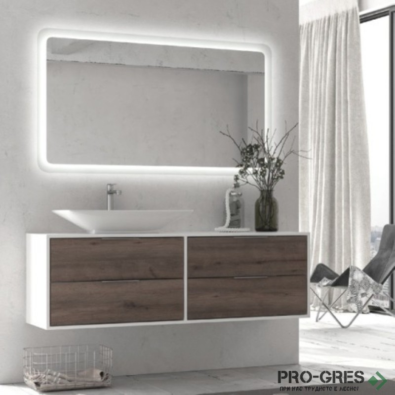 Огледало за баня, LED осветление, различни размери, Karag, Adel, 5206836049717