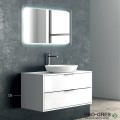 Огледало 60х100х4см с LED осветление за баня KARAG ADEL 100