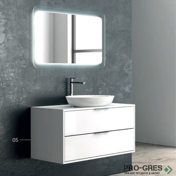 Огледало 60х100х4см с LED осветление за баня KARAG ADEL 100 PIM037L