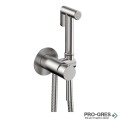 Хигиенен душ за вграждане, хром с финиш сатен, Karag ARTEMIS SO746-S