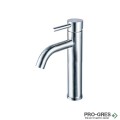 Висок смесител за мивка, хром с финиш сатен KARAG ARTEMIS B205A02-S