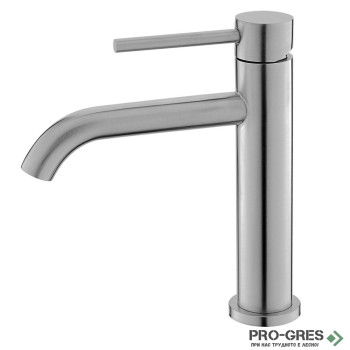Смесител за мивка без изпразнител, сатен Karag Artemis  B99001-S