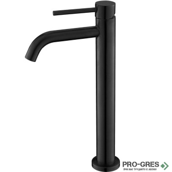 Смесител за мивка висок XL-размер, черен Karag Artemis Nero B99002-N