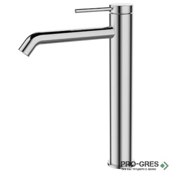 Висок смесител за мивка, без изпразнител, хром, Karag, Joan Cromo 24615-424A