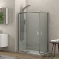 Правоъгълна душ кабина 700х900х1800мм, закалено стъкло 5.5мм, хром KARAG NEW FLORA 100 Правоъгълна душ кабина 700х900х1800мм, закалено стъкло 5.5мм, хром KARAG NEW FLORA 100