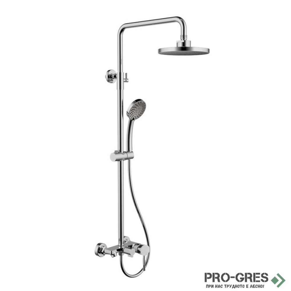 Душ система със смесител, хром KARAG NEW ARTEMIS SO551B-C