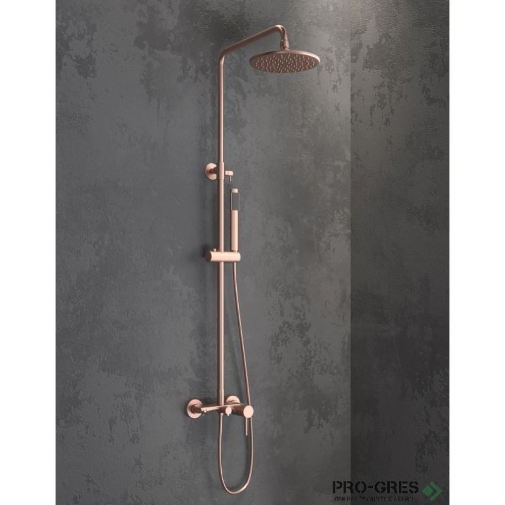 Душ система със смесител, розово злато KARAG NEW ARTEMIS SO551B-RG