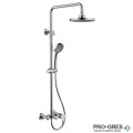 Душ система със смесител, хром с финиш сатен KARAG NEW ARTEMIS SO551B-S