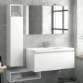 Шкаф за баня с чекмедже 985х450х450мм с мивка MDF, SPACE 100, Karag