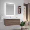 Шкаф за баня с чекмедже 985х450х450мм с мивка MDF, SPACE 100, Karag