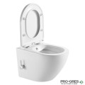Комплектът за вграждане Karag T112-001 с конзолна тоалетна чиния и биде функция LT 046E-NRHC Комплектът за вграждане Karag T112-001 с конзолна тоалетна чиния и биде функция LT 046E-NRHC