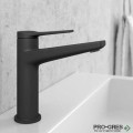 Смесител за мивка, стоящ, черен мат KARAG ANDARE WNW168073PA