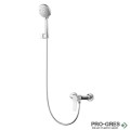 Компелкт смесител и душ слушалка с 3 функции, хром Karag Andare WNX338073C