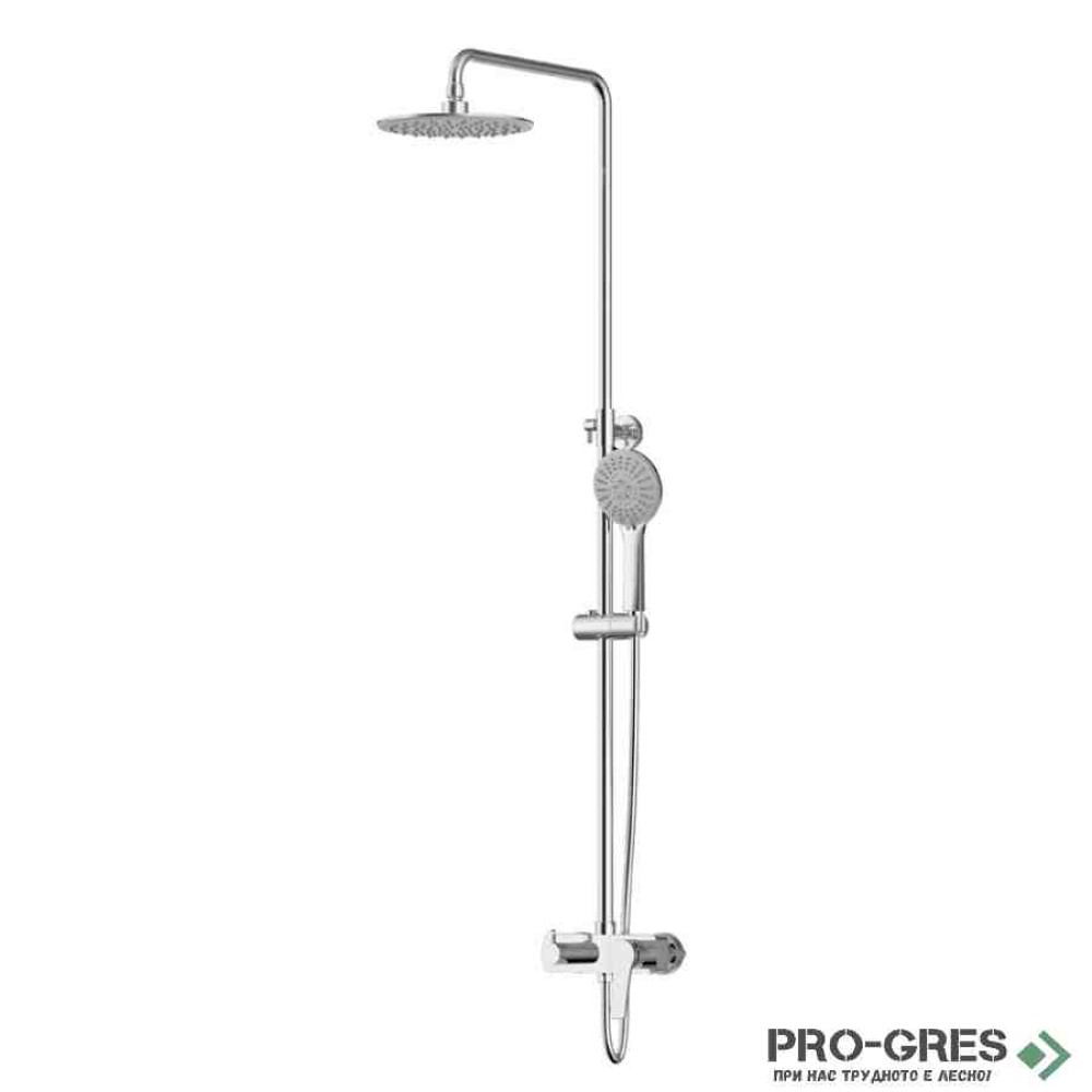 Душ система със смесител, хром KARAG Andare WNX33R98C