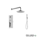 Комплект душ система за вграждане, хром Karag SET ANDARE WNXSET73C