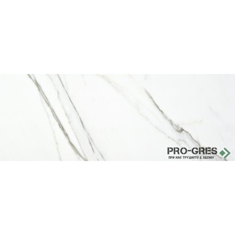Фаянс Aston White Brillo 33.3×90 см