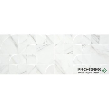 Фаянс Qube Aston White Brillo 33.3×90 см
