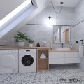 Плочки за баня Keraben Grupo Arduin Grey 30×90 см