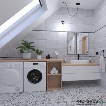Плочки за баня Keraben Grupo Arduin Grey 30×90 см