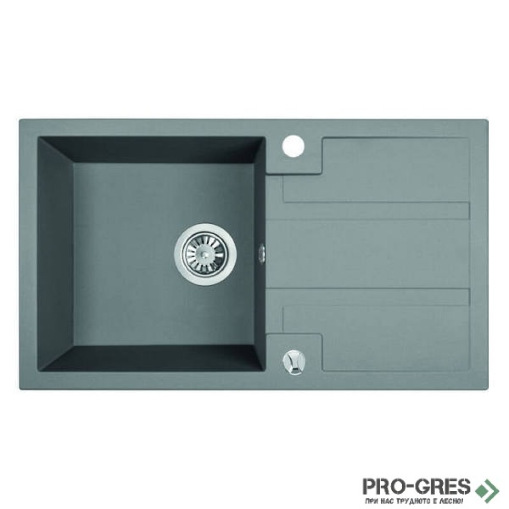 Гранитна кухненска мивка 76×44см  LAVEO Barbados SBB_511T