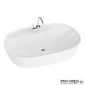 Мивка за баня монтаж върху плот/мебел PEREYA GRANDE SLIM 605x400 мм – бяла Lavita Мивка за баня монтаж върху плот/мебел PEREYA GRANDE SLIM 605x400 мм – бяла Lavita