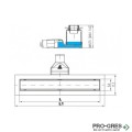 Лентов сифон 105 см MCH Medium CH N 1050 M