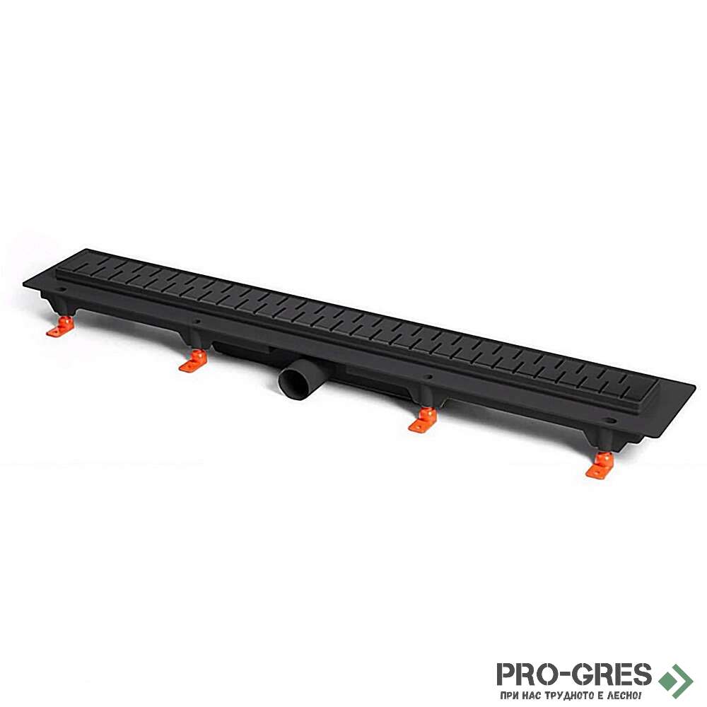Лентов сифон черен мат 75 см MCH Medium CH 750/50 MC