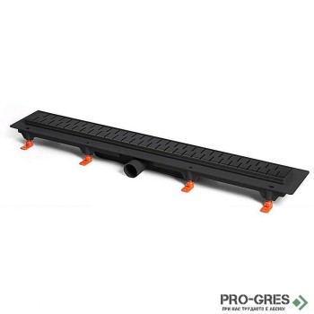 Лентов сифон черен мат 75 см MCH Medium CH 750/50 MC