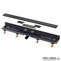 Лентов сифон черен мат 75 см MCH Medium CH 750/50 MC