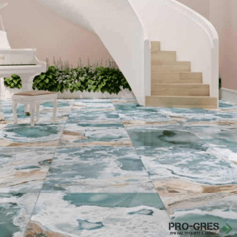 Гранитогрес калиброван полиран  Majorca Tiffany Marea Full Lapp 60x120