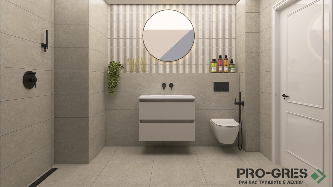 Проект Room Wall Grigio 2 Marazzi