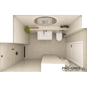 Проект Room Wall Grigio 2 Marazzi
