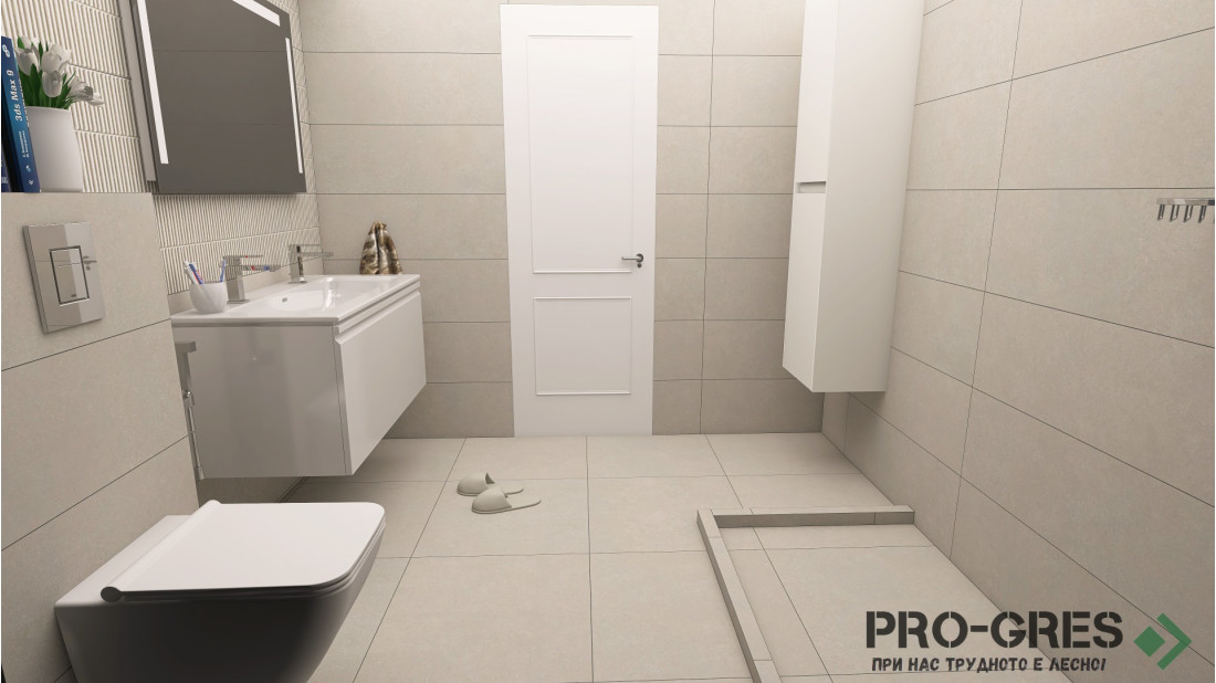 Проект Room Wall Grigio 30x90 Marazzi