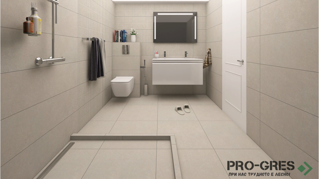 Проект Room Wall Grigio 30x90 Marazzi