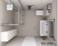 Проект Room Wall Grigio 30x90 Marazzi