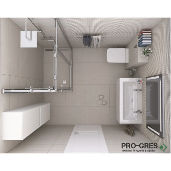 Проект Room Wall Grigio 30x90 Marazzi