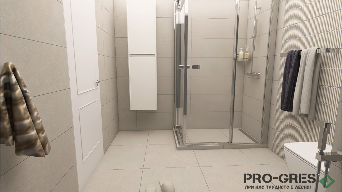 Проект Room Wall Grigio 30x90 Marazzi