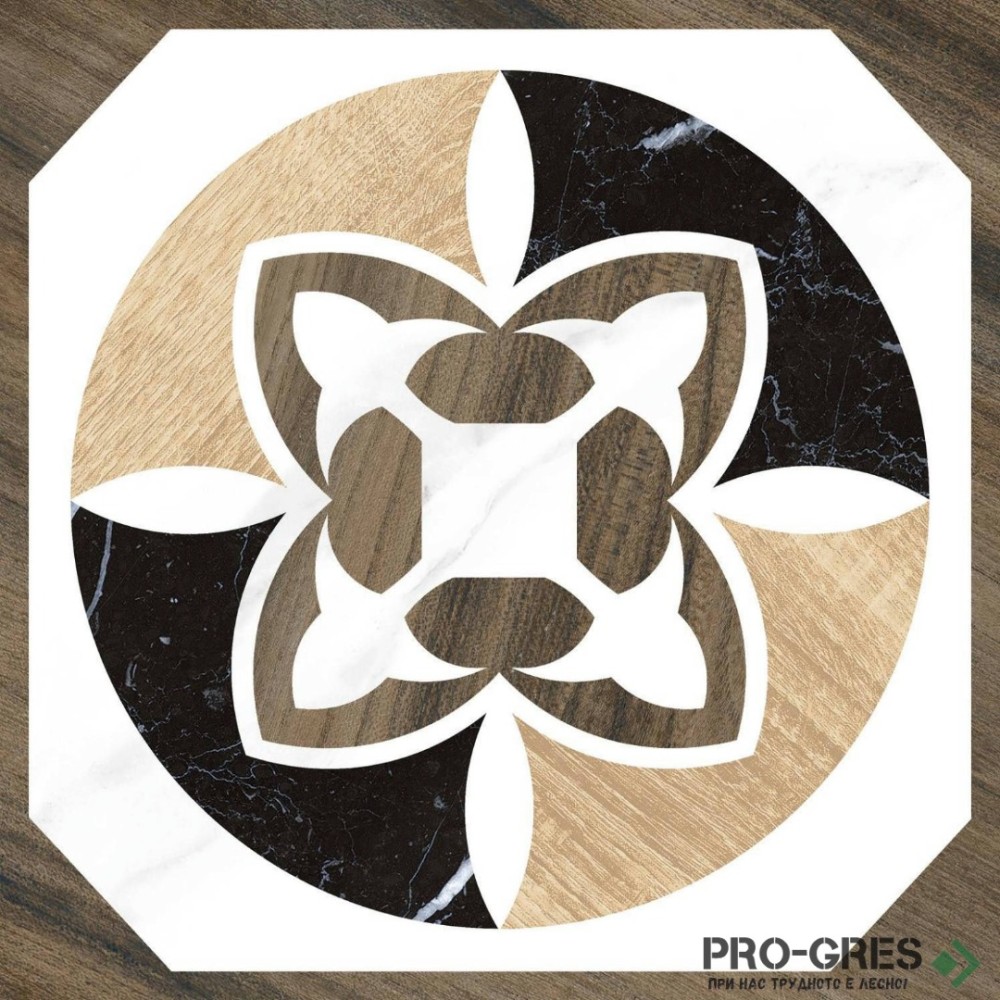 Гранитогрес Mayolica Artwood 01 20x20