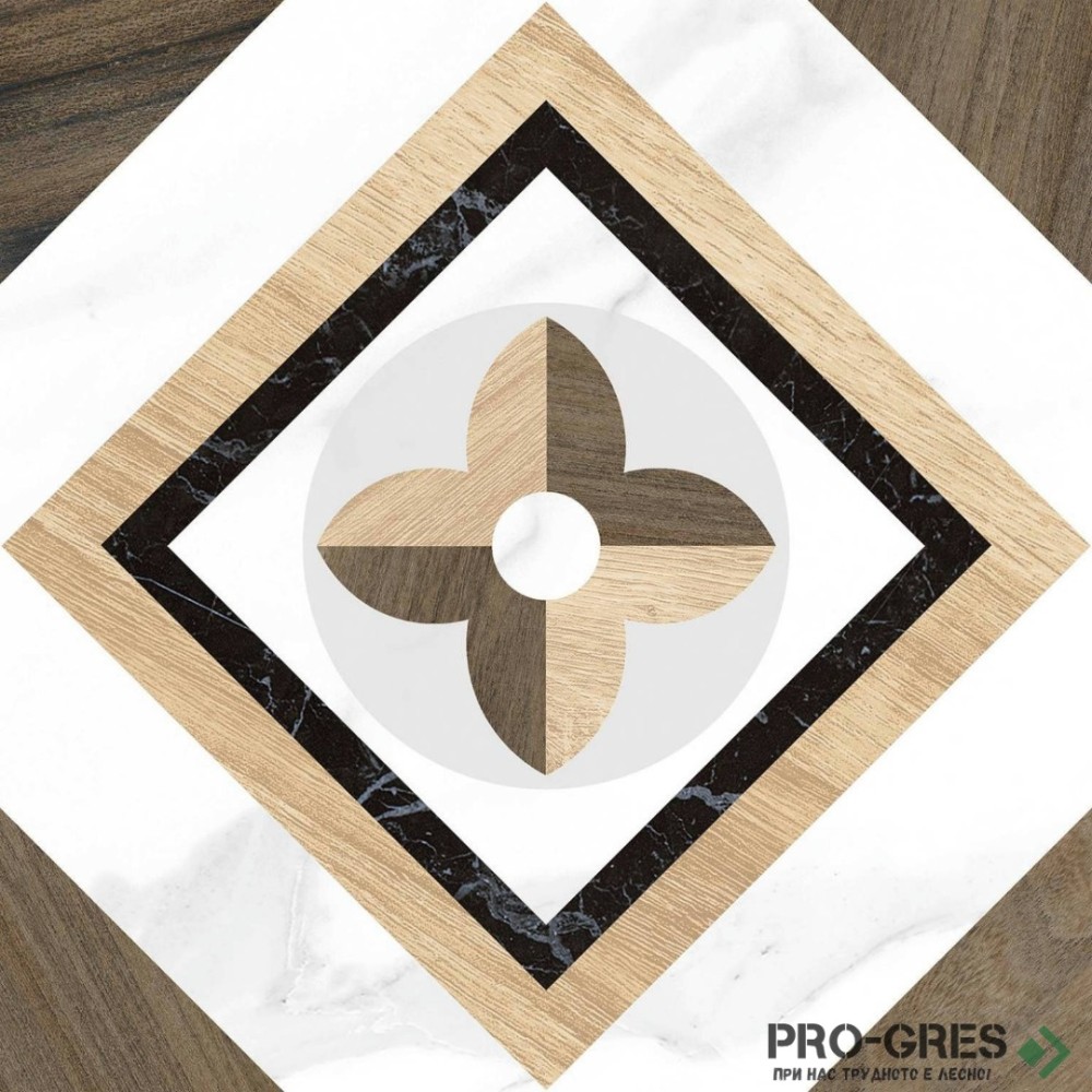 Гранитогрес Mayolica Artwood 02 20x20