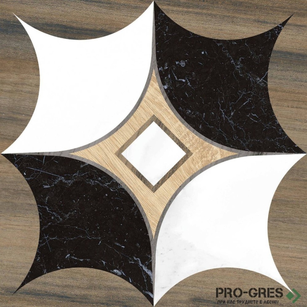 Гранитогрес Mayolica Artwood 05 20x20