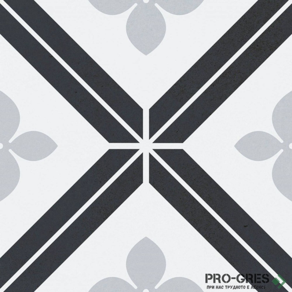Гранитогрес Mayolica Decor Fleur 20x20