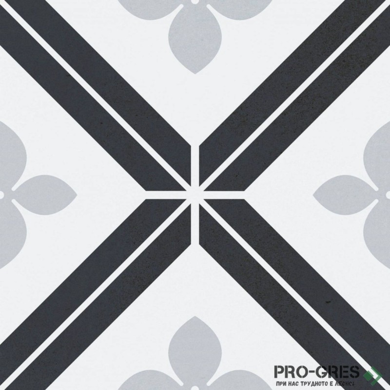Гранитогрес Mayolica Decor Fleur 20x20