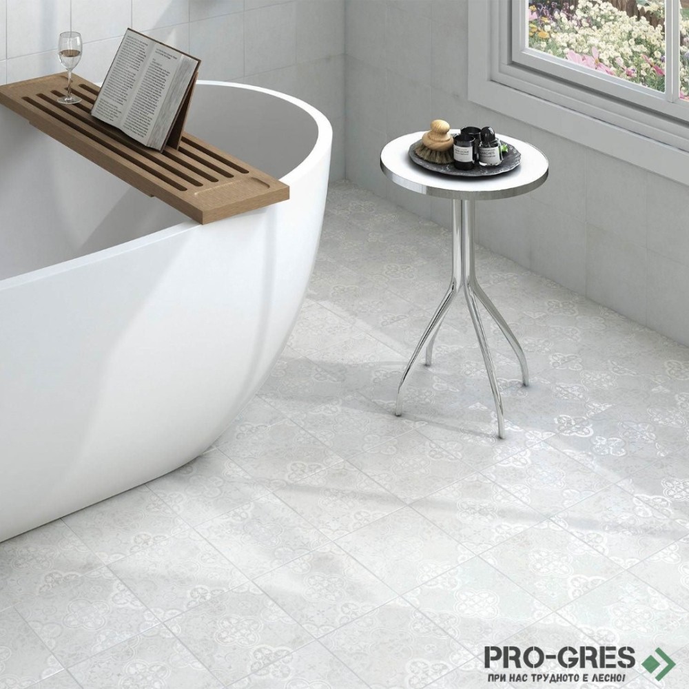 Гранитогрес Mayolica Decor Fuji Perla 20x20