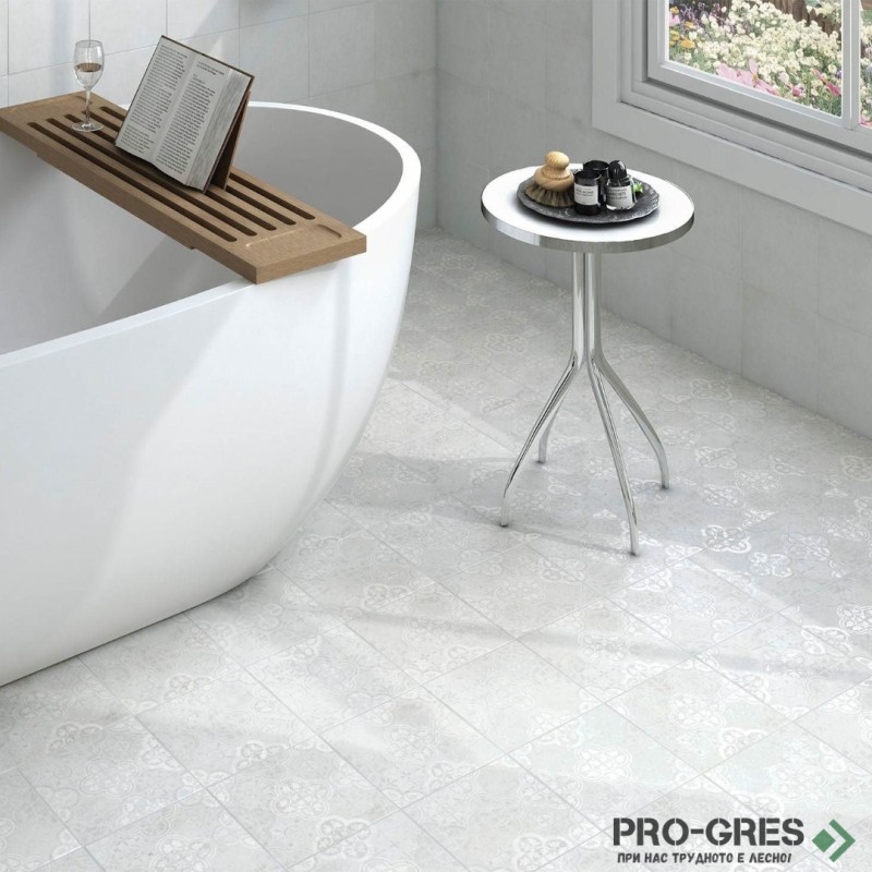Гранитогрес Mayolica Decor Fuji Perla 20x20
