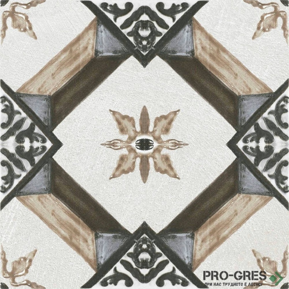 Гранитогрес Mayolica Decor Jaspe 20x20