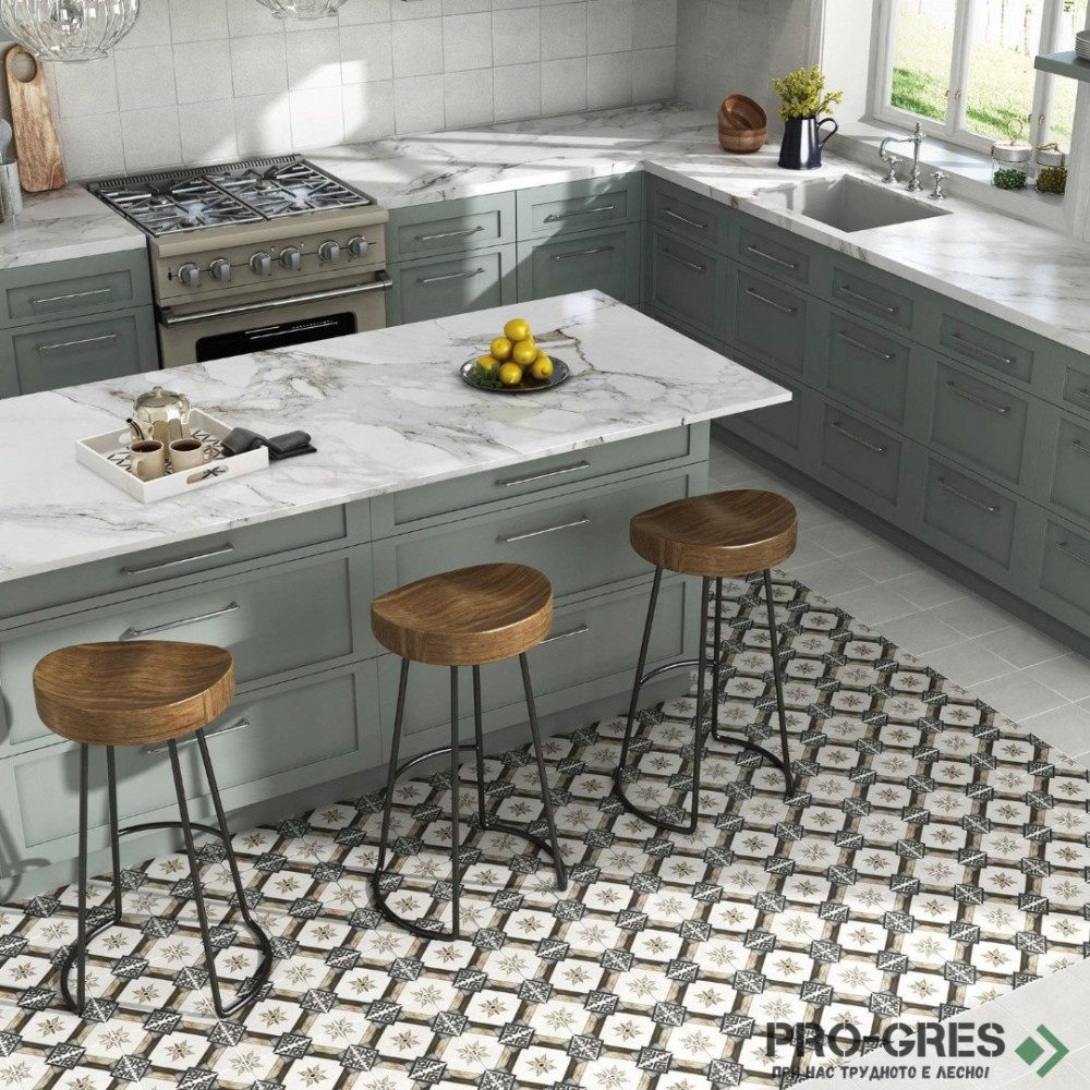 Гранитогрес Mayolica Decor Jaspe 20x20