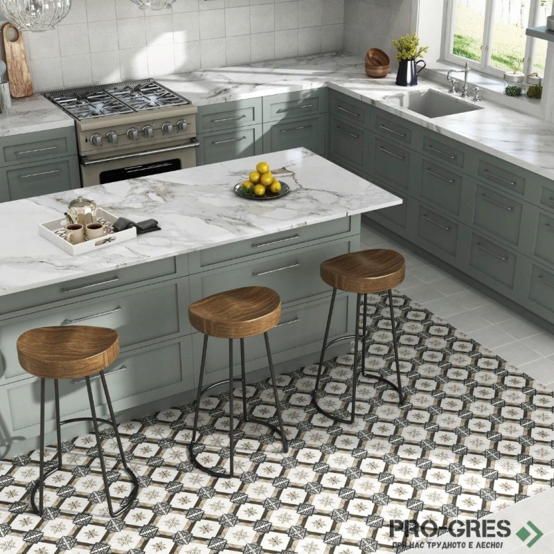 Гранитогрес Mayolica Decor Jaspe 20x20